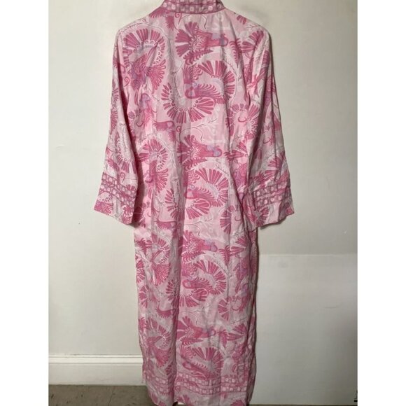 Sail to Sable x CK Bradley Caftan Tunic Dress Size Large - Picture 2 of 9